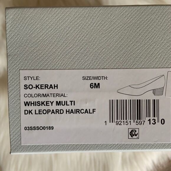 Sole Society Leopard Print Calf Hairn Pumps - Picture 9 of 9